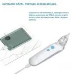 Aspirator nazal reîncărcabil USB cu baterie externă