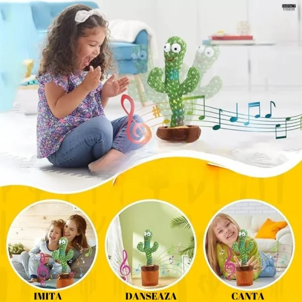 jucarie interactiva cactus vorbitor si dansator impact visionĀ®, imita, canta si danseaza, cu acumulator si cablu usb jucarie interactiva cactus vorbitor si dansator impact visionĀ®, imita, canta si danseaza, cu acumulator si cablu usb