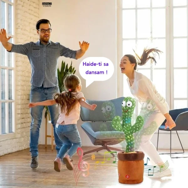 jucarie interactiva cactus vorbitor si dansator impact visionĀ®, imita, canta si danseaza, cu acumulator si cablu usb jucarie interactiva cactus vorbitor si dansator impact visionĀ®, imita, canta si danseaza, cu acumulator si cablu usb