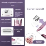 set epilator 4 in 1 , cu 4 capete, epilator membre, subrat