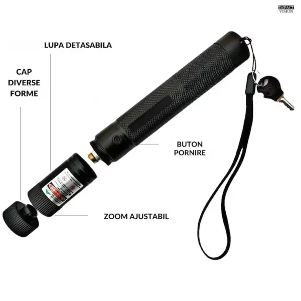 laser pointer verde, raza actiune 10 km, acumulator 6800 mah laser pointer verde, raza actiune 10 km, acumulator 6800 mah