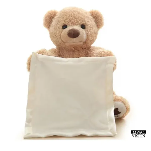 jucarie interactiva ursulet de plus cucu bau impact visionĀ®, vorbitor, bej jucarie interactiva ursulet de plus cucu bau impact visionĀ®, vorbitor, bej