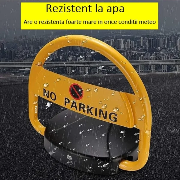 blocator parcare 7 Evidentiere rezistenta la conditii meteo ale blocatorului