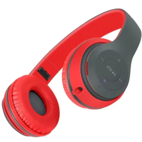 casti wireless fm rosu 6 Casti wireless