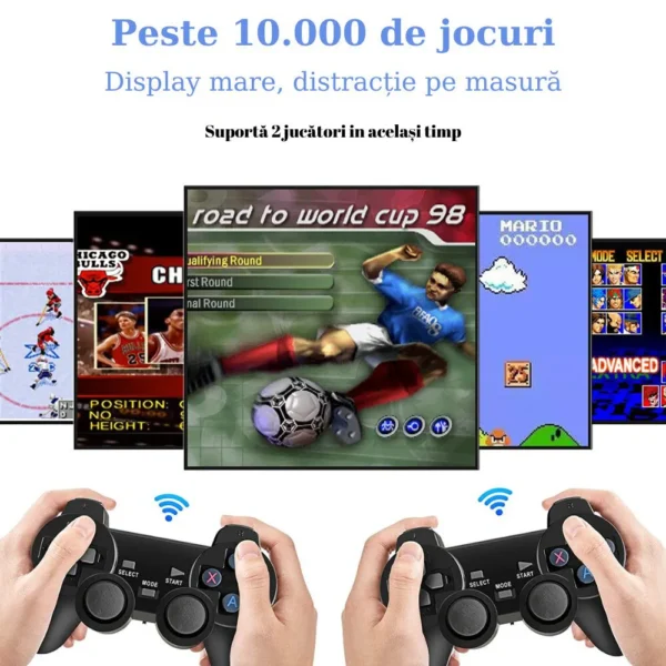 consola retro stick 2 Jocurile incluse cu consola retro in forma de stick