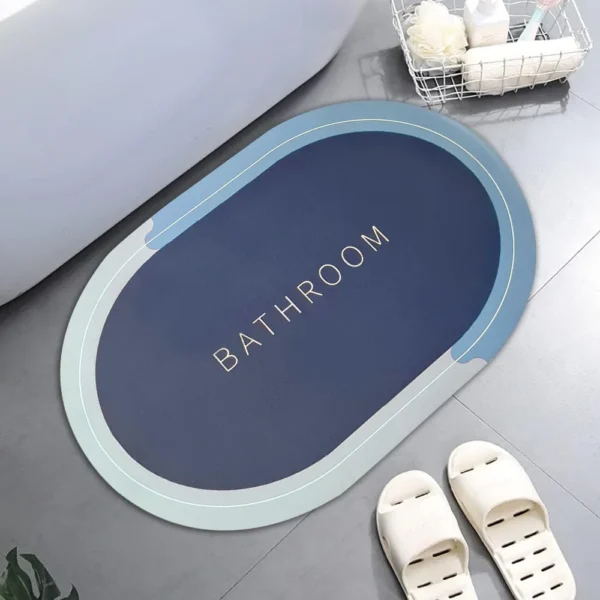 covoras baie antiderapant 3 Covorasul antiderapant de baie asezat in baie