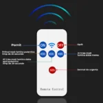 Instructiuni telecomanda lampa solara stradala