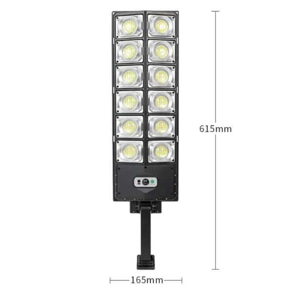 lampa solara stradatala 120w 7 Dimensiuni lampa solara stradala 120W