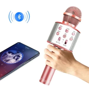 Functia Bluetooth a microfon karaoke wireless