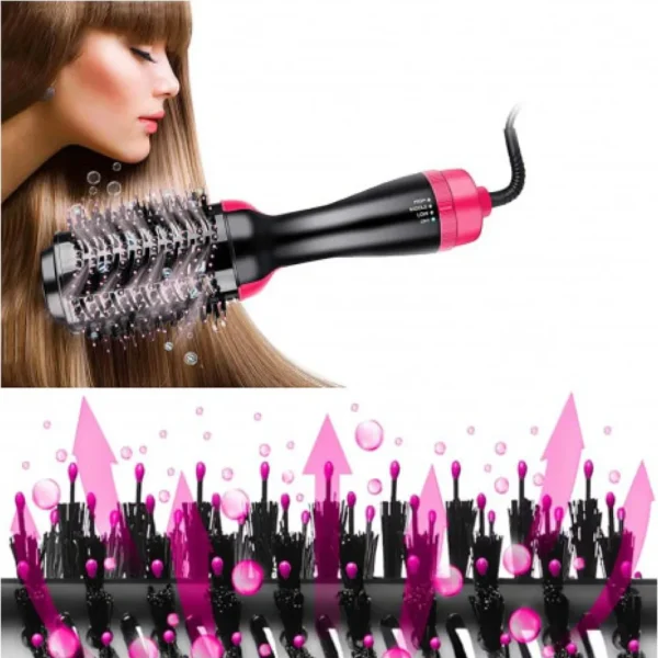 perie electrica aer cald 5 Exemplu de utilizare perie electrica cu aer cald