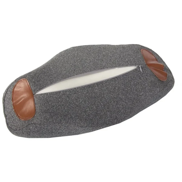 perna ortopedica sprijin 7 Vedere dedesupt cu fermuar deschis perna ortopedica pentru sprijin