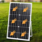 Panoul solar al proiectorului stradal 100W