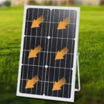 Panoul solar al proiectorului stradal 200W