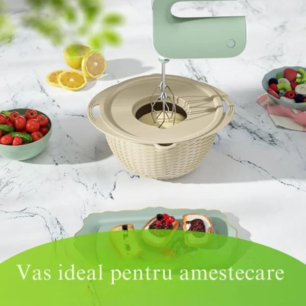 razatoare de bucatarie multifunctionala 4 in 1, bol pentru amestecare, 4 piese, bej, impact vision® razatoare de bucatarie multifunctionala 4 in 1, bol pentru amestecare, 4 piese, bej, impact vision®