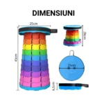 Dimensiuni scaun telescopic