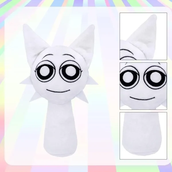 set 7 jucarii de plus sprunki, 20 cm, impact vision® set 7 jucarii de plus sprunki, 20 cm, impact vision®