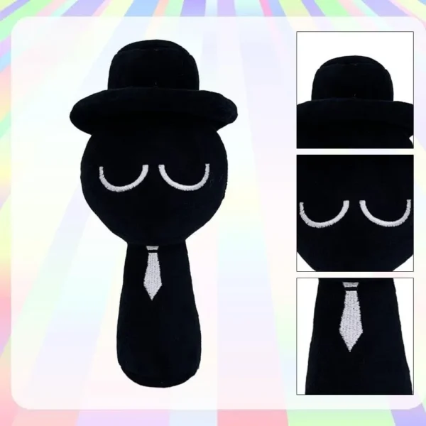 set 7 jucarii de plus sprunki, 20 cm, impact vision® set 7 jucarii de plus sprunki, 20 cm, impact vision®