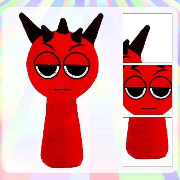 set 7 jucarii de plus sprunki, 20 cm, impact vision® set 7 jucarii de plus sprunki, 20 cm, impact vision®