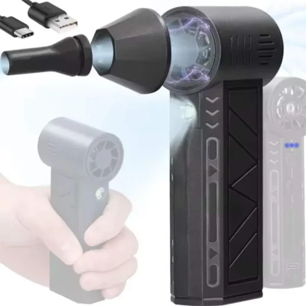 suflanta aer 2 Suflanta de aer cu capurile si accesoriile ei