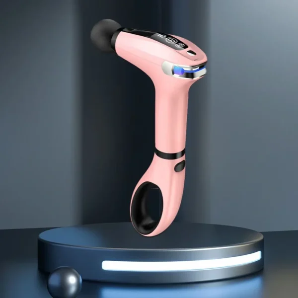 aparat pentru masaj profesional tip pistol, 8 viteze, 4 capete interschimbabile, masaj muscular, anticelulitic, 3200 percutii/minut, portabil, silentios, roz, impact vision® aparat pentru masaj profesional tip pistol, 8 viteze, 4 capete interschimbabile, masaj muscular, anticelulitic, 3200 percutii/minut, portabil, silentios, roz, impact vision®