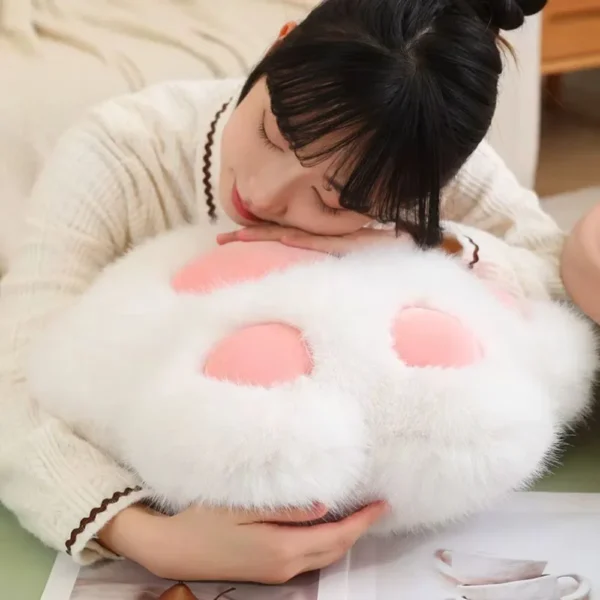 jucarie de plus, tip perna, umplutura hipoalergenica, 40 cm, culoare alb/roz, impact vision® jucarie de plus, tip perna, umplutura hipoalergenica, 40 cm, culoare alb/roz, impact vision®