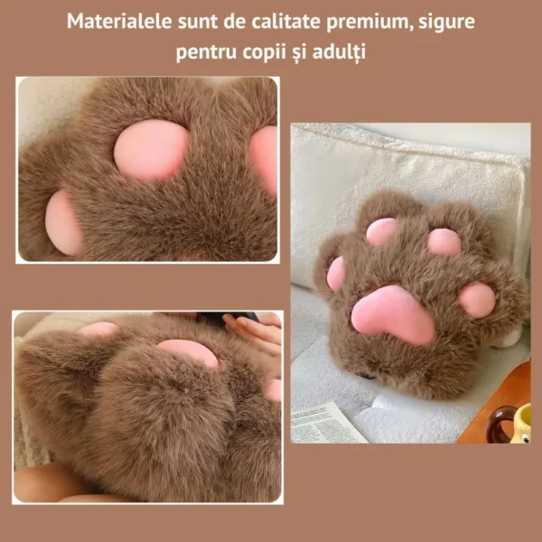 jucarie de plus, tip perna, umplutura hipoalergenica, 40 cm, culoare maro/roz, impact vision® jucarie de plus, tip perna, umplutura hipoalergenica, 40 cm, culoare maro/roz, impact vision®