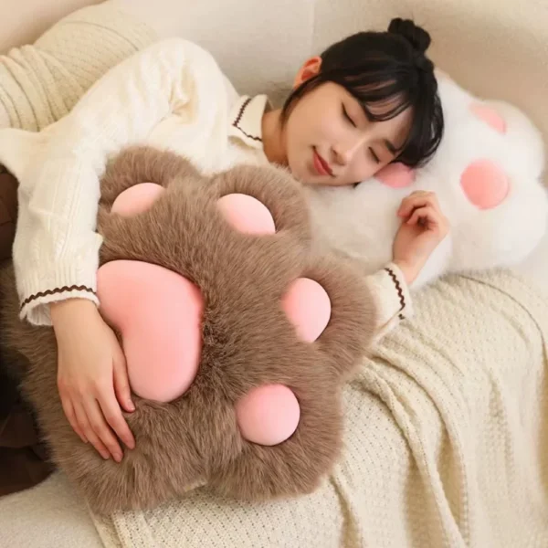 jucarie de plus, tip perna, umplutura hipoalergenica, 40 cm, culoare maro/roz, impact vision® jucarie de plus, tip perna, umplutura hipoalergenica, 40 cm, culoare maro/roz, impact vision®