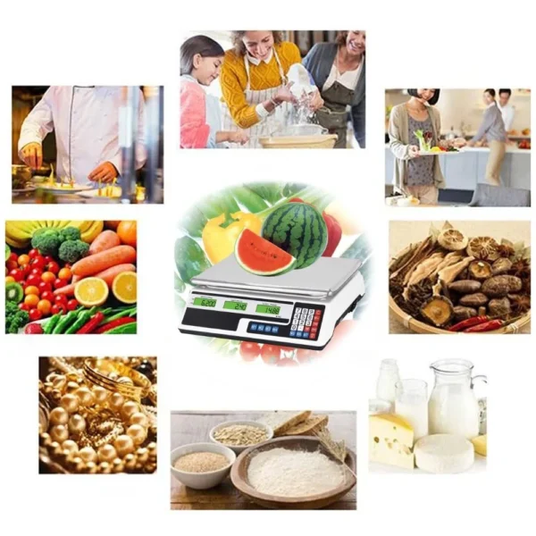 cantar electronic comercial digital pentru magazin si piata – 40 kg, display dublu iluminat, functie memorie, alb – impact vision® cantar electronic comercial digital pentru magazin si piata – 40 kg, display dublu iluminat, functie memorie, alb – impact vision®