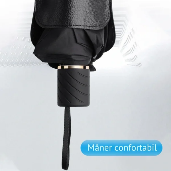 parasolar auto pentru parbriz tip umbrela – protectie uv, pliabil, usor de depozitat , negru argintiu, impact vision® parasolar auto pentru parbriz tip umbrela – protectie uv, pliabil, usor de depozitat , negru argintiu, impact vision®