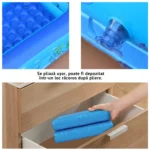 piscina gonflabila pentru copii, multicolora, dreptunghiulara, baza moale si doua inele gonflabile, dimensiuni 115 x 82 x 33 cm, vinil rezistent, gradina si exterior, impact vision®