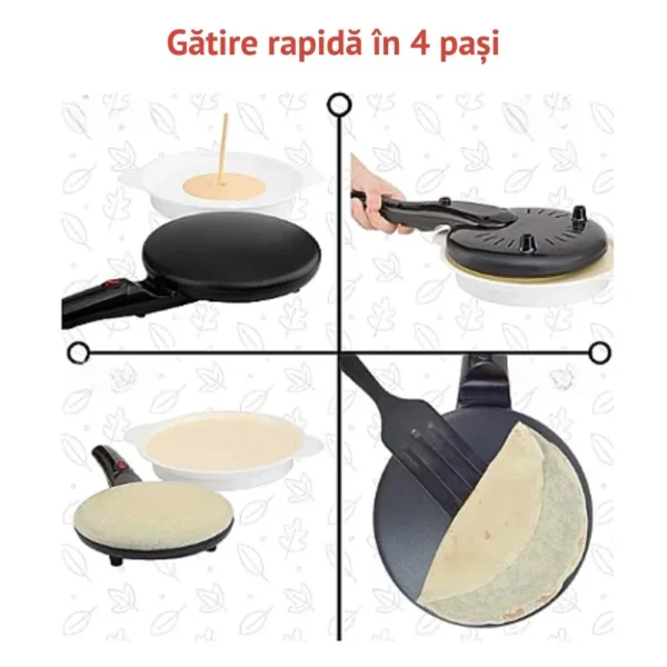 tigaie electrica pentru clatite, 20 cm, 600w, suprafata antiaderenta, rosie , impact vision® tigaie electrica pentru clatite, 20 cm, 600w, suprafata antiaderenta, rosie , impact vision®