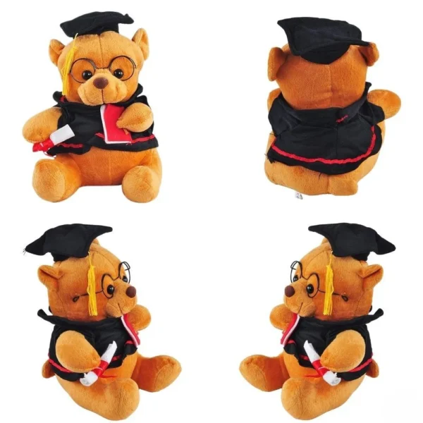 ursulet de plus absolvent 19 cm, teddy bear, cadou absolvire , multicolor, impact vision® ursulet de plus absolvent 19 cm, teddy bear, cadou absolvire , multicolor, impact vision®