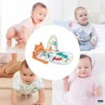 centru de activitati si joaca cu saltea interactiva si pian 4 in 1 pentru bebelusi – impact vision®