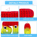 jucarie de plus six seven, personaj animat, multicolor, impact vision®