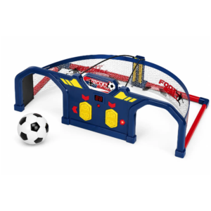 joc interactiv poarta de fotbal impact vision® pentru copii, 2 moduri, scor electronic, minge inclusa