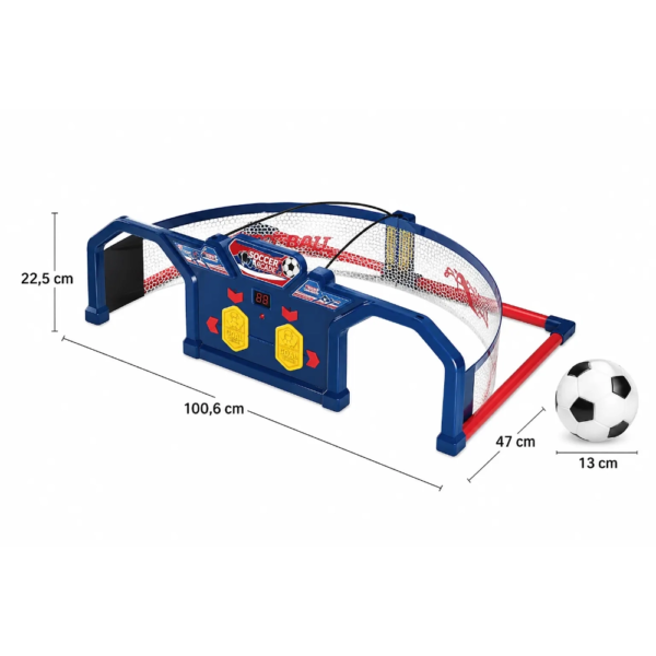 joc interactiv poarta de fotbal impact vision® pentru copii, 2 moduri, scor electronic, minge inclusa joc interactiv poarta de fotbal impact vision® pentru copii, 2 moduri, scor electronic, minge inclusa