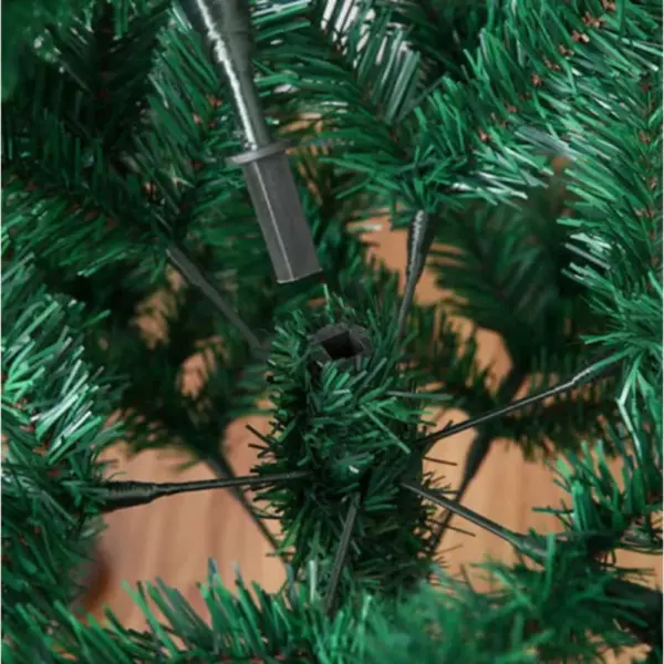 brad de craciun artificial impact vision®, impodobit, 45 accesorii, suport inclus, interior/exterior, verde brad de craciun artificial impact vision®, impodobit, 45 accesorii, suport inclus, interior/exterior, verde