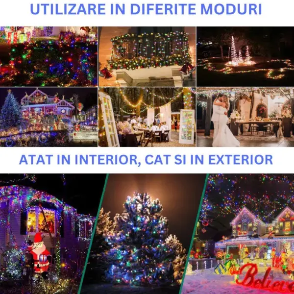instalatie de craciun impact vision®, lungime 50 m, rola, 240 leduri, interior/exterior, 8 moduri, alimentare 220v, led, multicolor instalatie de craciun impact vision®, lungime 50 m, rola, 240 leduri, interior/exterior, 8 moduri, alimentare 220v, led, multicolor