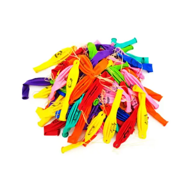 set 100 baloane latex punch ball multicolor, dimensiune 45 cm, impact vision® set 100 baloane latex punch ball multicolor, dimensiune 45 cm, impact vision®